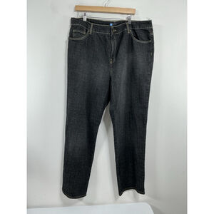Womans Excellent Condition Relativity Black Jeans 20 W 0062/O-2